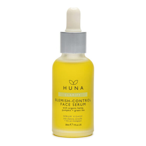 Huna Clarify Blemish-Control Hyaluronic Elixir on white background