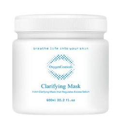 Clarifying Mask on white background