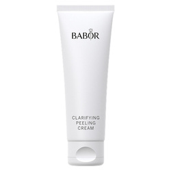 Clarifying Peeling Cream on white background