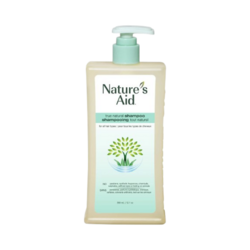 Clarifying Shampoo on white background