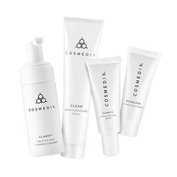 Clarifying and Cleansing Kit on white background