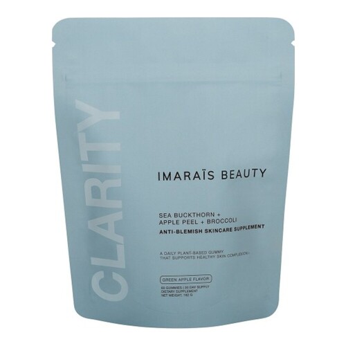 Imarais Beauty Clarity Skincare Supplement on white background