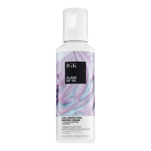 IGK Hair Class of 93 Curl Perfecting Whipped Cream, 165ml/5.58 fl oz