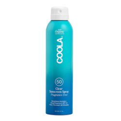 Classic Body Organic Sunscreen Spray SPF 50 - Fragrance Free on white background
