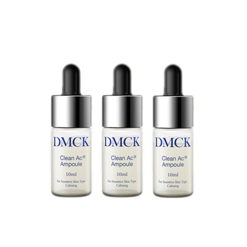 DMCK Clean Ac Ampoule on white background