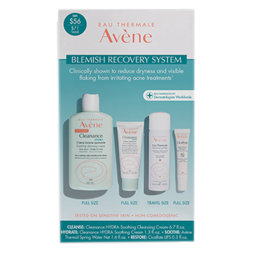 Avene Cleanance Hydra Blemish Recovery System, 1 set