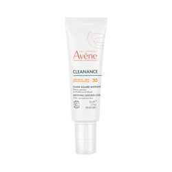 Cleanance Mattifying Sunscreen Lotion SPF 30 on white background