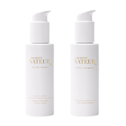 Cleanser Duo - Travel Size on white background