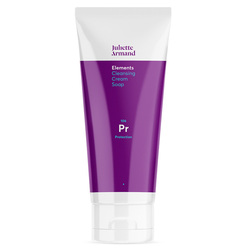 Cleansing Cream Soap on white background