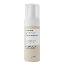 Cleansing Foam on white background