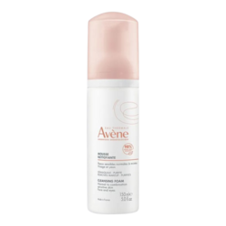 Cleansing Foam on white background