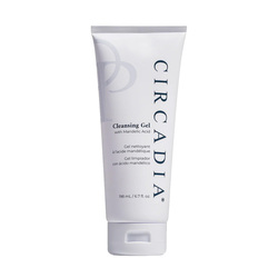 Cleansing Gel with Mandelic Acid on white background