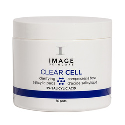 Clear Cell Salicylic Clarifying Pads on white background