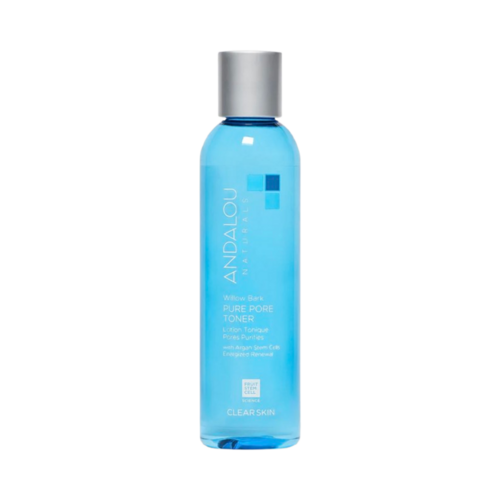 Andalou Naturals Clear Skin Willow Bark Pure Pore Toner, 178ml/6.02 fl oz Andalou Naturals Clear Skin Willow Bark Pure Pore Toner on white background