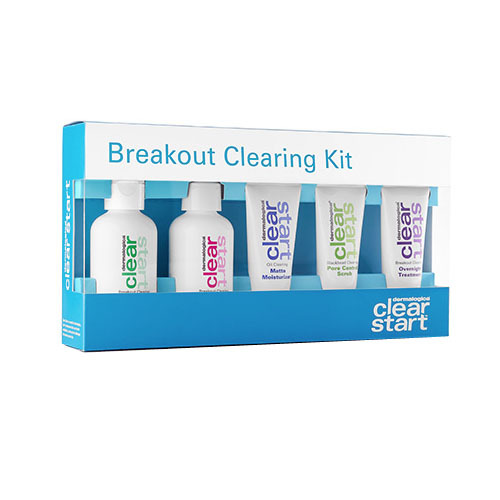 Dermalogica Clear Start Breakout Clearing Kit on white background