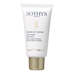 Light Cream on white background