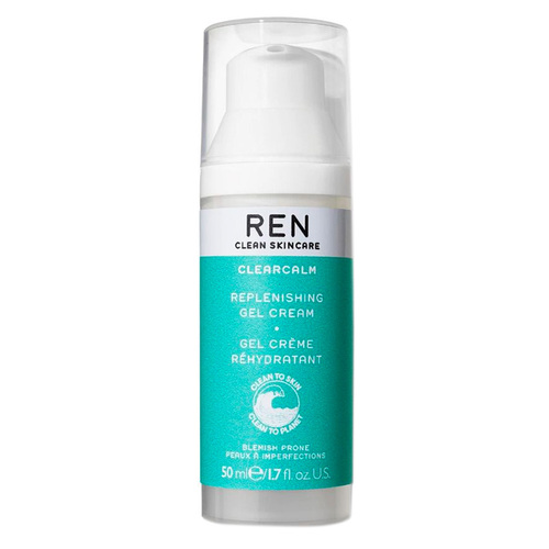 Ren Clearcalm 3 Replenishing Gel Cream, 50ml/1.7 fl oz Ren Clearcalm 3 Replenishing Gel Cream on white background