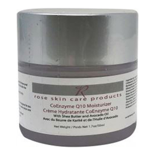 Rose Skin Care CoEnzyme Q10 Moisturizer on white background