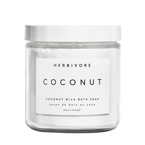 Herbivore Botanicals Coconut Bath Soak on white background