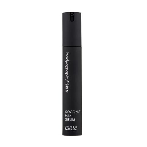 Bodyography Coconut Milk Serum on white background