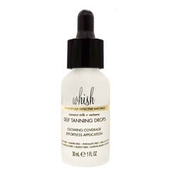 Coconut Milk+Verbena Self Tanning Drops on white background