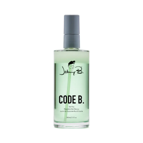 Johnny B. Code B.Hair Prep Spray on white background