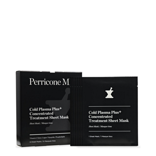 Perricone MD Cold Plasma Plus+ Sheet Mask on white background