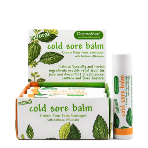 DermaMed Cold Sore Lip Balm, 12 x 6ml/0.2 fl oz