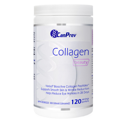 CanPrev Collagen Beauty Powder on white background