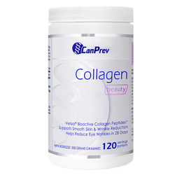 Collagen Beauty Powder on white background