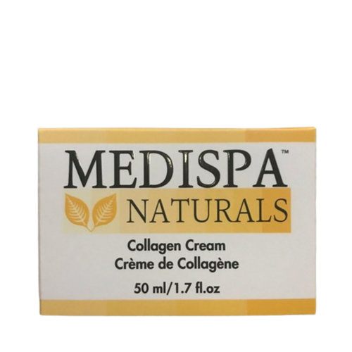 Medispa Naturals Collagen Cream on white background