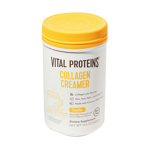 Vital Proteins Collagen Creamer - Vanilla on white background