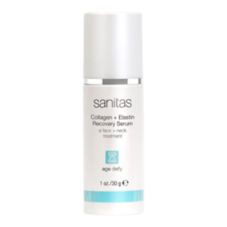 Collagen + Elastin Serum on white background