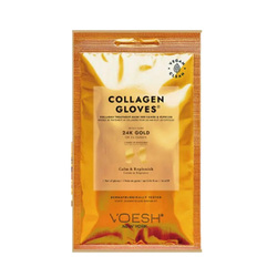 Collagen Imperial Gold Gloves (1 pair) on white background