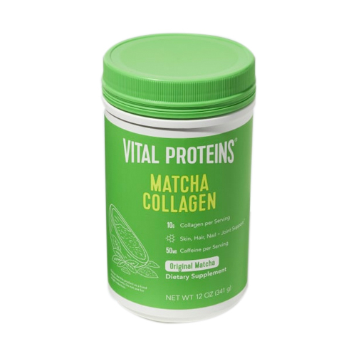 Vital Proteins Collagen Peptides Matcha on white background