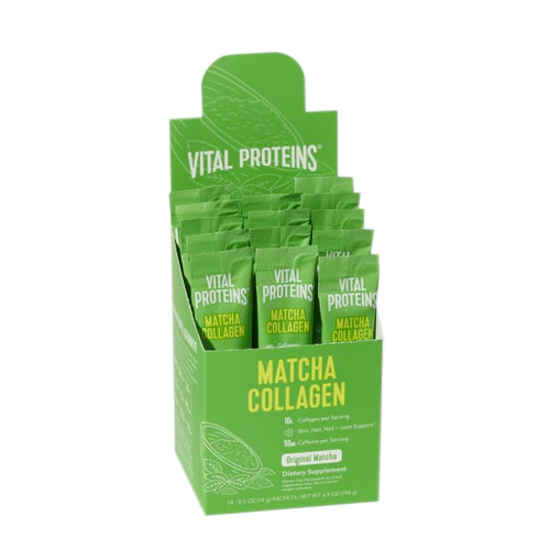 Vital Proteins Collagen Peptides Matcha Stick Pack, 14 x 14g/0.5 oz