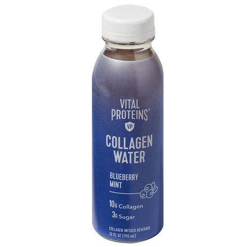 Vital Proteins Collagen Water Blueberry Mint on white background