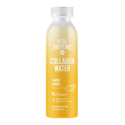 Vital Proteins Collagen Water - Lemon Ginger on white background