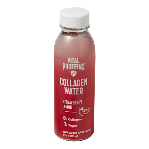 Vital Proteins Collagen Water - Strawberry Lemon on white background