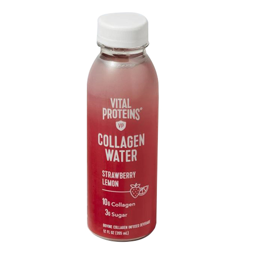 Vital Proteins Collagen Water - Strawberry Lemon on white background