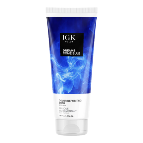 IGK Hair Color Depositing Hair Mask - Brown Bella on white background