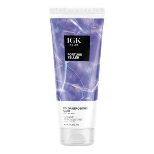 IGK Hair Color Depositing Hair Mask - Brown Bella on white background