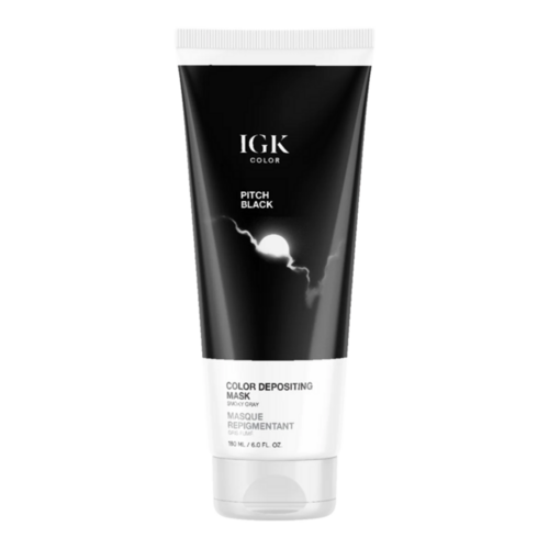 IGK Hair Color Depositing Hair Mask - Brown Bella on white background