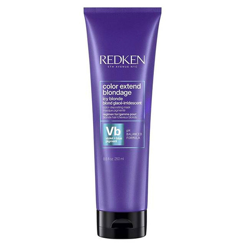 Redken Color Extend Blondage Depositing Mask for Honey Beige Blonde Hair Color on white background