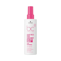 Color Freeze Spray Conditioner on white background