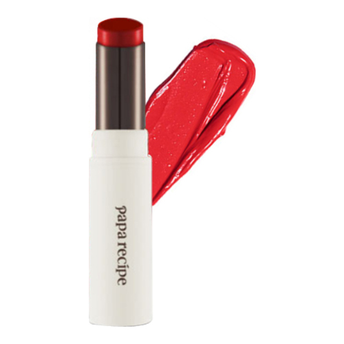 Papa Recipe Color Melting Glow Lipstick - Flame Red on white background