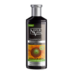 ColourSafe Black Toned Shampoo on white background