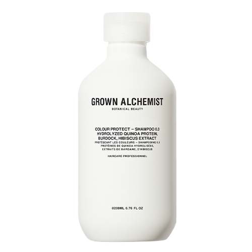 Colour Protect - Shampoo 0.3 Hydrolyzed Quinoa Protein Burdock Hibiscus  Extract | Grown Alchemist | eSkinStore | Haarshampoos