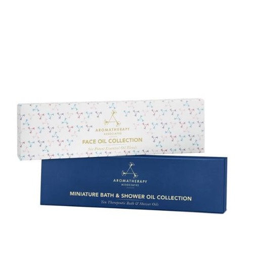Aromatherapy Associates Complete Wellbeing Collection Mini Bath and Mini Face on white background