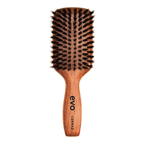Evo Conrad Natural Bristle Dressing Brush on white background